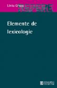 Elemente de lexicologie - Groza Liviu