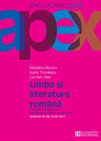 Limba si literatura romana. Sugestii de rezolvare a subiectelor pentru proba orala. Subiecte de tip I si de tip II - **