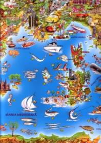 Harta Europei pentru copii - 