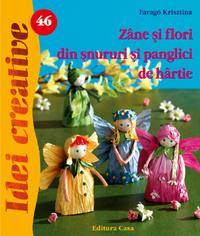 Zane si flori din snururi si panglici de hartie - Faragal Krisztina