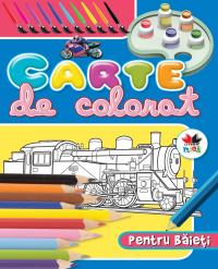 Carte de colorat pentru baieti, vol. 2 - 