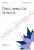 Drept comunitar al muncii - Nicolae Voiculescu