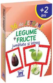 36 de jetoane. Legume si fructe 2 ani+ - -