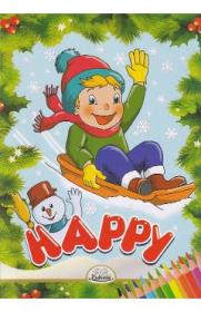 Happy. Carte de colorat - -
