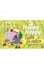 Happy Hoppy, English for children 5 in 1: Sing, play and learn english - -