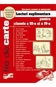 Lecturi suplimentare cls 3 si 4 - Autor Anonim
