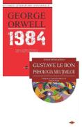 Pachet 2 carti: 1984 + Psihologia multimilor - George Orwell, Gustave le Bon - George Orwell
