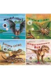 Pachet 4 carti: Seria Animale mari si mici - Nuria Roca, Alejandro Algarra - Alejandro Algarra