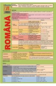 Plansa Limba romana - Clasa 7 - Florin Ionescu