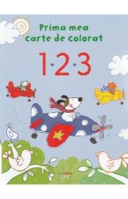 1 2 3. Prima mea carte de colorat - -