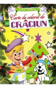 Carte de colorat de Craciun - -