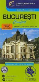Bucuresti - Harta rutiera Confort - ***
