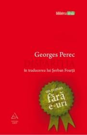Disparitia - Georges Perec