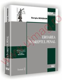 Eroarea in dreptul penal - Bogdan Sergiu