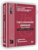 Legea contenciosului administrativ - (legea nr. 554/2004) cu modificarile si completarile la zi - Liliana Visan
, Diana-Iuliana Pasare
, Antonie Iorgovan
, Alexandru-Sorin Ciobanu