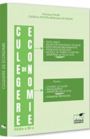 Culegere de economie pentru admiterea la Facultatea de Drept Ed.3 - Floriana Pana, Catalina Anton, Mariana Iatagan - Catalina Anton