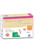 Invat sa citesc cu Montessori: 84 de jetoane si 51 de tichete - Charlotte Poussin, Marie Ollier - Marie Ollier