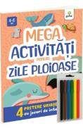 Mega activitati pentru zile ploioase. 4 postere uriase - -