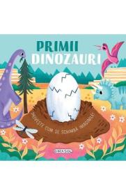 Primii dinozauri. Priveste cum se schimba imaginile! - Johnny Barr - -
