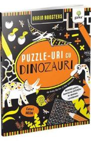 Puzzle-uri cu dinozauri. Brain Boosters - Vicky Barker, Ste Johnson - Vicky Baker