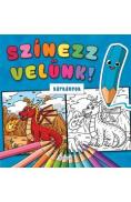Szinezz velunk! Sarkanyok. Coloreaza cu noi! Dragoni - -