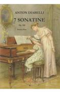 7 sonatine. Opus 168 pentru pian - Anton Diabelli