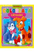 Descopera si coloreaza catelusii - -