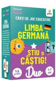 Limba germana. Stiu si castig! Carti de joc educative - Autor Anonim