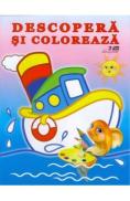 Mijloace de transport. Descopera si coloreaza - -