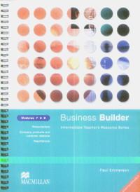 Business Builder Modules 7 8 9 - Paul Emmerson