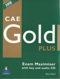 CAE Gold Plus Exam Maximiser with key and audio CD - Elaine Boyd