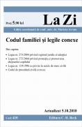 Codul familiei si legile conexe (actualizat la 05.10.2010). Cod 410 -
