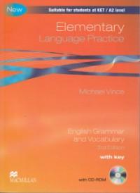 Elementary Language Practice with key +CD - Michael Vince