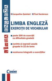 Limba engleza - exercitii de vocabular  - Jacqueline Queniart, Paul Sanderson