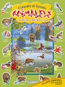 Gaseste si lipeste animalele din padure, prerie, mare - ***