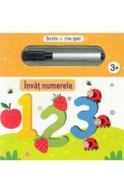 Scrie si sterge! Invat numerele 123 - Autor Anonim