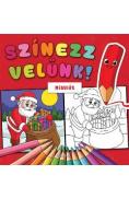 Szinezz velunk: Mikulas. Coloreaza cu noi: Mos Craciun - -