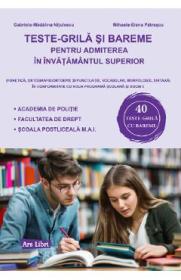 Teste-grila si bareme pentru admiterea in invatamantul superior - Gabriela-Madalina Nitulescu, Mihaela-Elena Pastrascu - Gabriela-Madalina Nitulescu