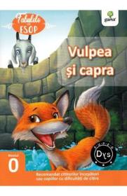 Vulpea si capra. Fabulele lui Esop: Nivelul 0 - Autor Anonim
