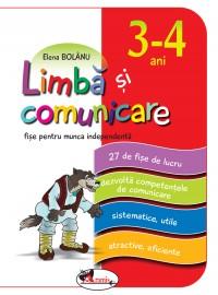Limba si comunicare - fise pentru munca independenta, grupa mica 3-4 ani - 