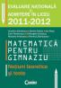 MATEMATICA PENTRU GIMNAZIU. NOTIUNI TEORETICE SI TESTE - Dumitru Savulescu, Stefan Sabau, Ion Rosu, Emil Teodorescu, Gheorghe Cristescu, Mariana Andrusca si Romica Zabrautanu