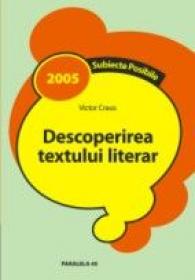 Descoperirea Textului Literar - Craus Victor