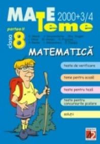 Matematica. Clasa A Viii-a. Partea A Ii-a - Moroti C., Smarandache V., Drugan Gh., Ghica I., Giurgiu M., Poponea N., Badea A., Stanciulescu I., Puican F.