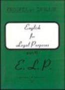 English for Legal Purposes vol. 2 - Autor Colectiv