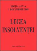 Legea insolventei - Silviu Negut, Mihai Ielenicz, Dan Balteanu, Marius-Cristian Neacsu, Alexandru Barbulescu
