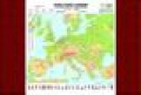 Mapa - Europa Fizica - 