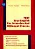 Test your english for intensive and bilingual classes - R. Boangiu