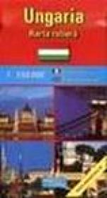Ungaria - harta rutiera - 