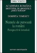 Numele de persoana la romani - Domnita Tomescu