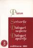 Scrisorile. Dialoguri apocrife. Dialoguri suspecte - Platon